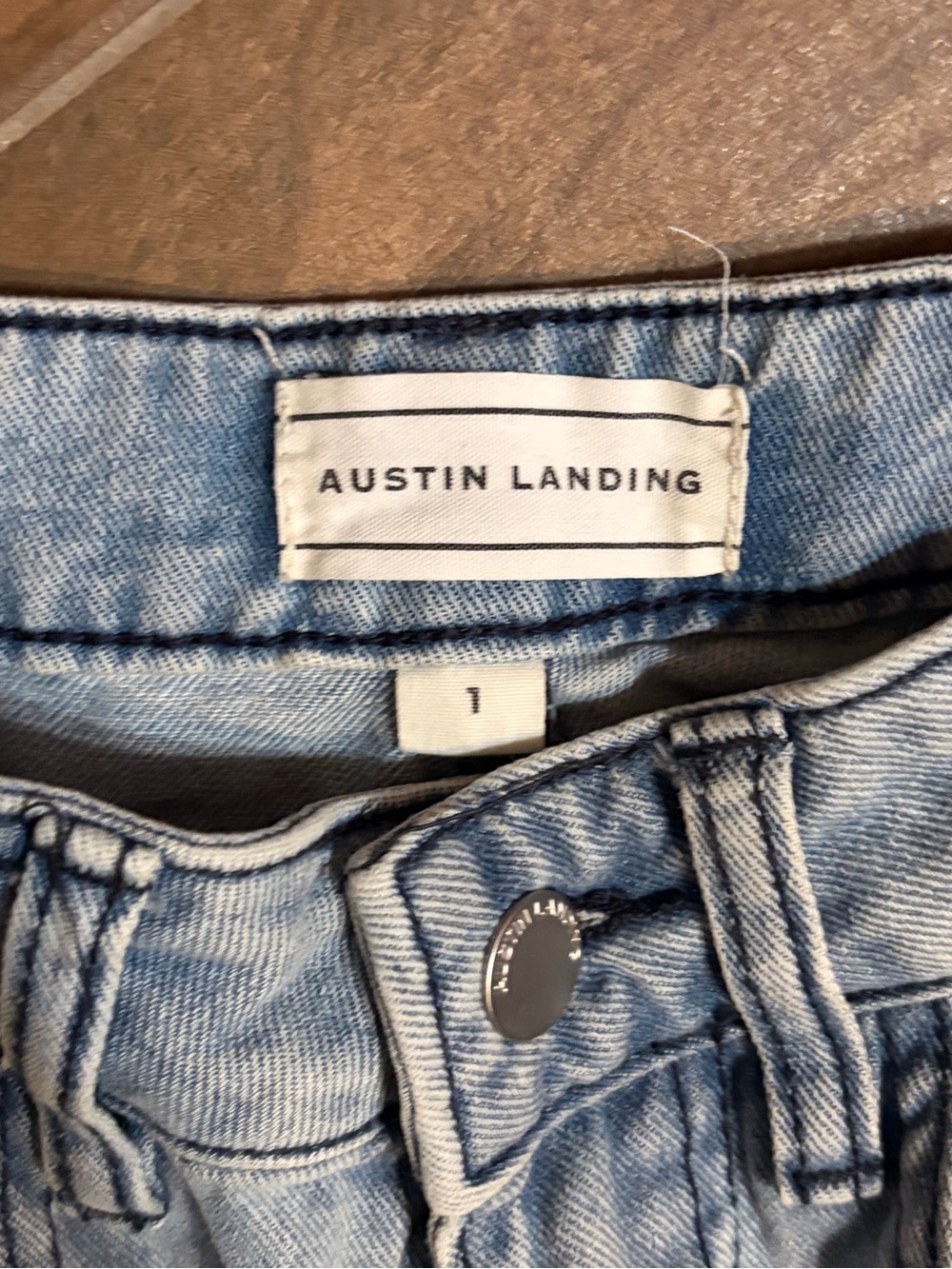 Austin Landing Slim Light Blue Jeans Y2K